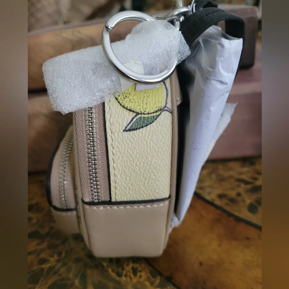 Coach Lemon Print Mini Backpack - Picture 3 of 5